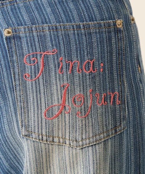 TINA：JOJUN（ティーナジョジュン） ジーンズ デニム デニムパンツ