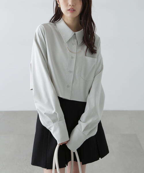 「FREE'S MART」 長袖シャツ FREE ブルー系その他 レディース_画像4