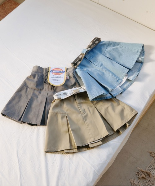 スカート 「Dickies × JILL by JILL STUART」別注タックミニスカートの画像