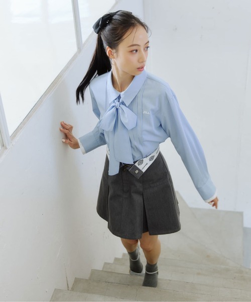 スカート 「Dickies × JILL by JILL STUART」別注タックミニスカートの画像