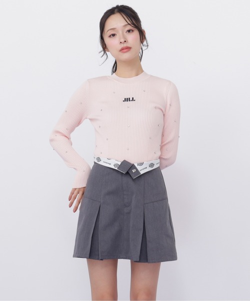 スカート 「Dickies × JILL by JILL STUART」別注タックミニスカートの画像