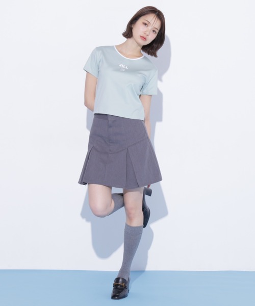 スカート 「Dickies × JILL by JILL STUART」別注タックミニスカートの画像
