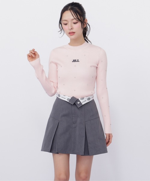スカート 「Dickies × JILL by JILL STUART」別注タックミニスカートの画像