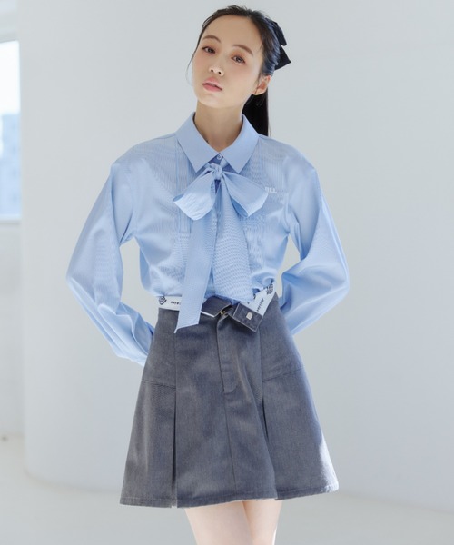 スカート 「Dickies × JILL by JILL STUART」別注タックミニスカートの画像