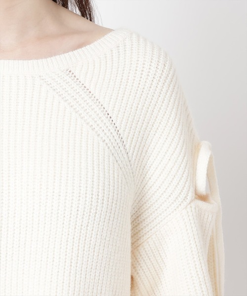 「WILLSELECTION」 ニットワンピース MEDIUM グレー レディース_画像8
