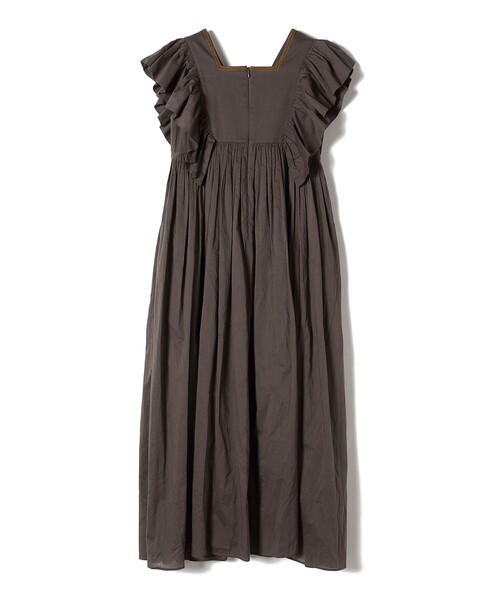 「SHIPS」 「ships little black」ノースリーブワンピース「troisiemeCHACOコラボ」 ONE SIZE ナチュラル レ_画像5