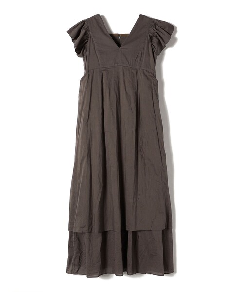 「SHIPS」 「ships little black」ノースリーブワンピース「troisiemeCHACOコラボ」 ONE SIZE ナチュラル レ_画像6