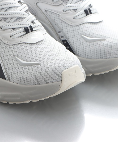 「PUMA」 ローカットスニーカー 25.0cm グレー レディース_画像4