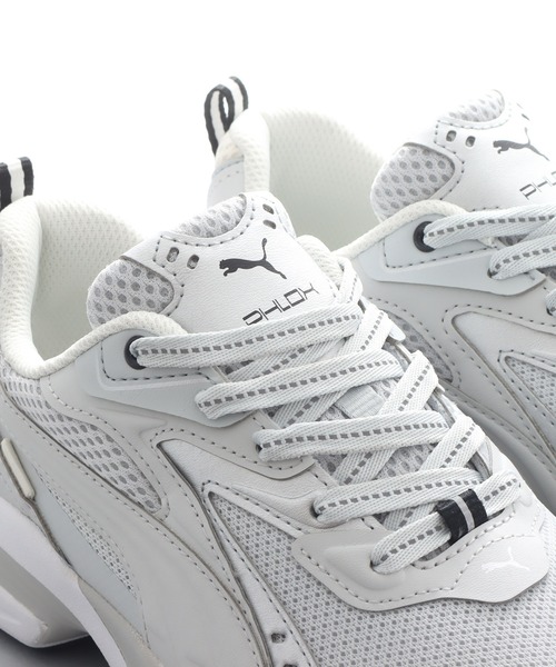 「PUMA」 ローカットスニーカー 25.0cm グレー レディース_画像5