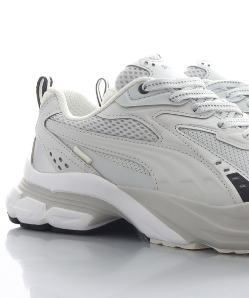 「PUMA」 ローカットスニーカー 25.0cm グレー レディース_画像6