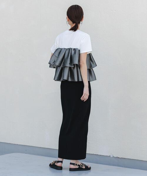 SENSE OF PLACE by URBAN RESEARCH ロング スカート 「UR TECH DRYLUXE
