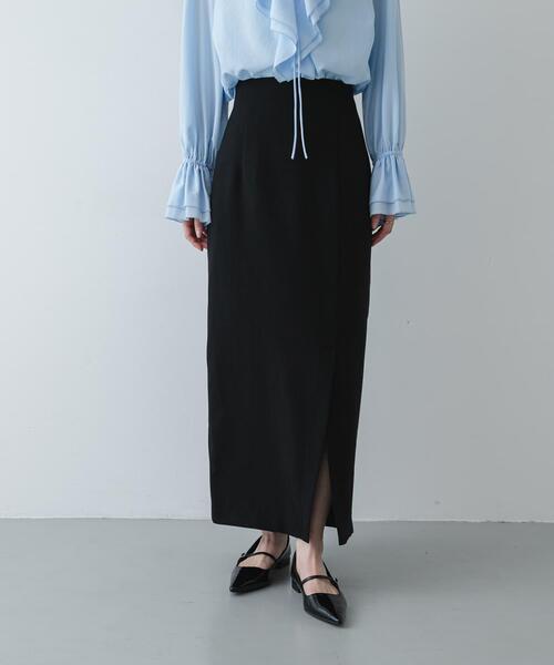 SENSE OF PLACE by URBAN RESEARCH ロング スカート 「UR TECH DRYLUXE