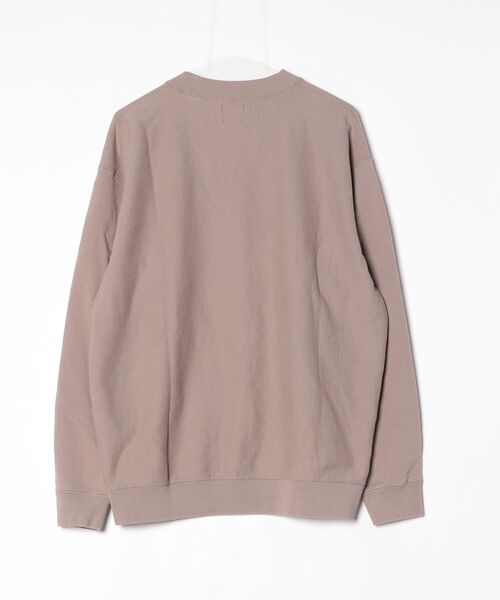 「Steven Alan」 スウェットカットソー LARGE モカ メンズの画像