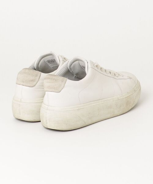 「ECCO」 ローカットスニーカー 38 ホワイト レディース_画像2