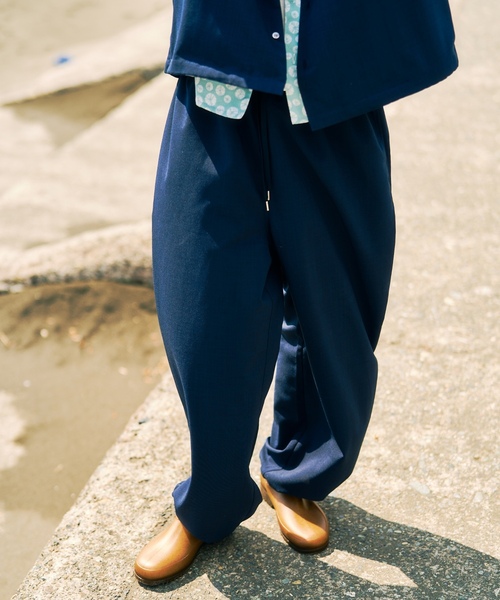 「417 EDIFICE」 セットアップ MEDIUM ネイビー メンズ_画像9