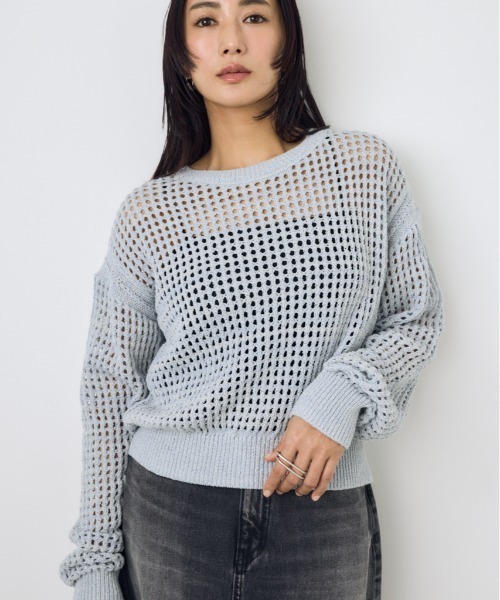 AZUL BY MOUSSY（アズールバイマウジー） ニット セーター 「身長/骨格