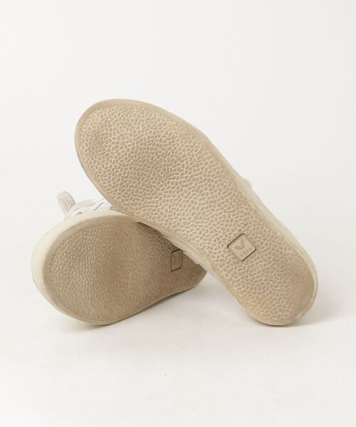 「VEJA」 ローカットスニーカー 38 ホワイト×ライトグレー レディース_画像3
