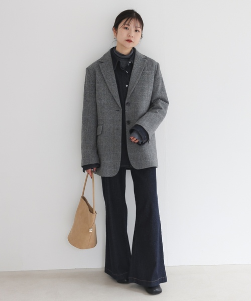 「Healthy denim」 長袖シャツ FREE ブルー レディース_画像8