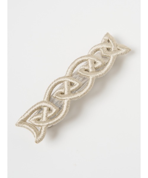 ヘアクリップ Embroidery Hair Barrette ”Sophiaの画像