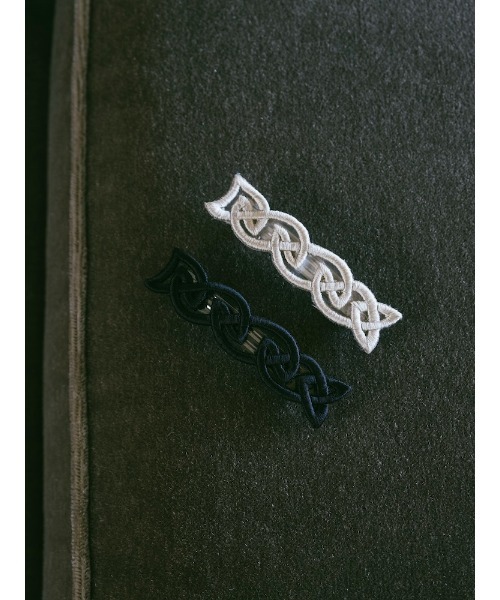 ヘアクリップ Embroidery Hair Barrette ”Sophiaの画像