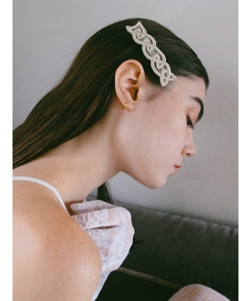 ヘアクリップ Embroidery Hair Barrette ”Sophiaの画像