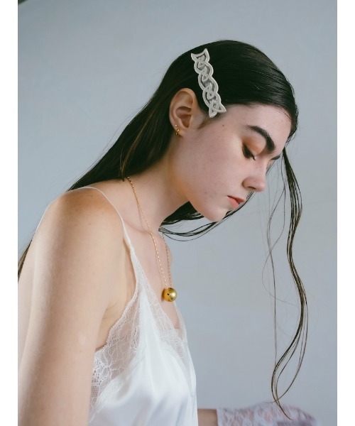 ヘアクリップ Embroidery Hair Barrette ”Sophiaの画像