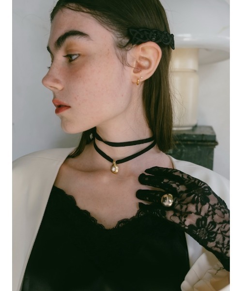 ヘアクリップ Embroidery Hair Barrette ”Sophiaの画像