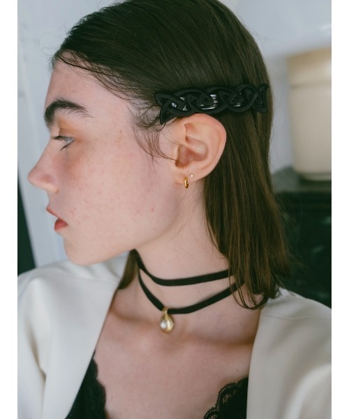 ヘアクリップ Embroidery Hair Barrette ”Sophiaの画像