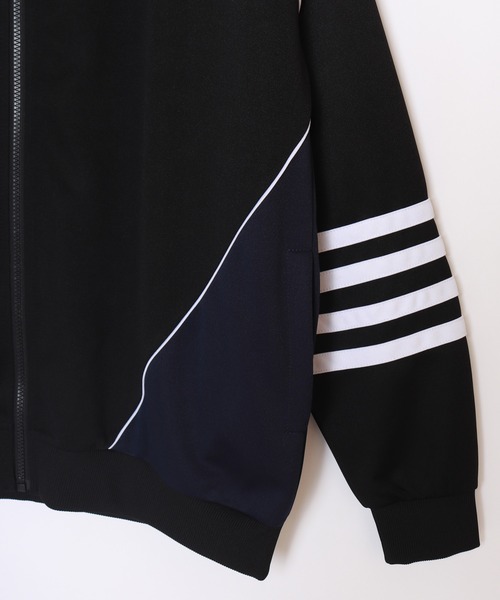 「WESTSEA」 ジャージブルゾン L ネイビー メンズ_画像8
