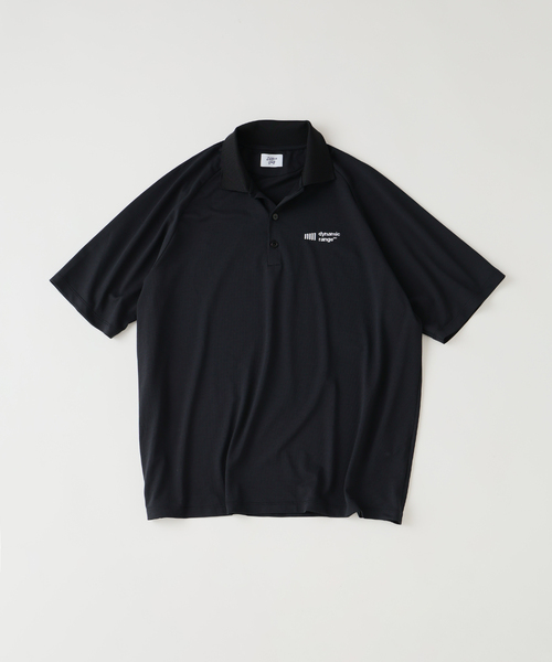 EDIFICE×CLUBHAUS/Dynamic Range別注 ポロシャツ EDIFICE（エディフィス） uvカット ポロシャツ 半袖 CLUBHAUS