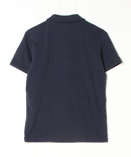 「LACOSTE」 半袖ポロシャツ X-SMALL ネイビー メンズ_画像2
