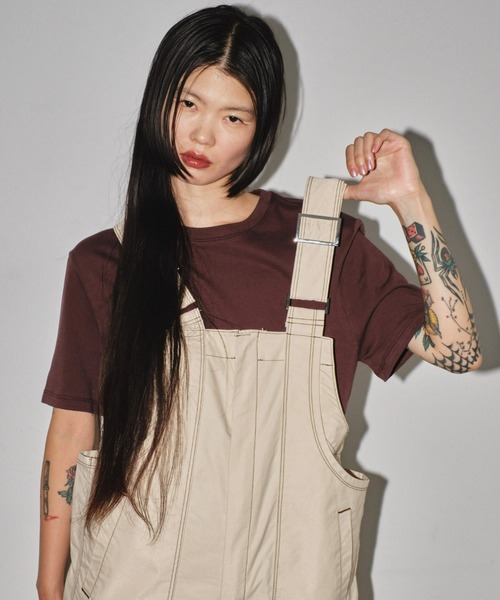 「TODAYFUL」 半袖Tシャツ FREE ブラウン レディース_画像3