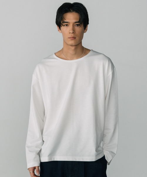 LURAKU 長袖Tシャツ M オフホワイト メンズ : ZOZOTOWN Yahoo!店