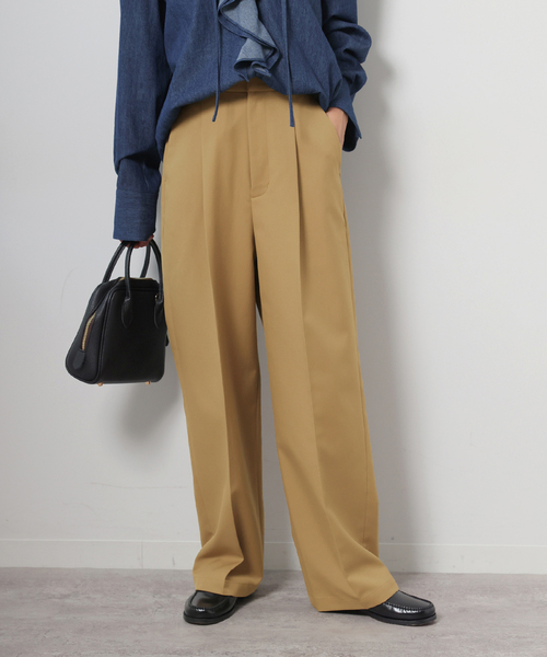 「JOURNAL STANDARD relume」 スラックス 36 ベージュ レディース