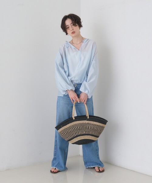 かごバッグ カゴバッグ 「The Bagmati/ザ バグマティ」柄カゴバッグ_6