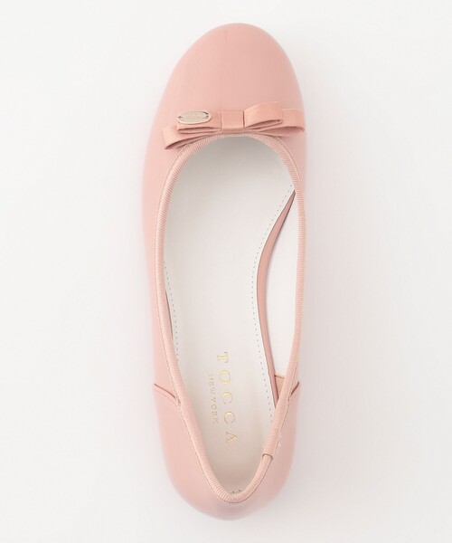 「TOCCA」 フラットパンプス 36 シルバー レディース_画像9