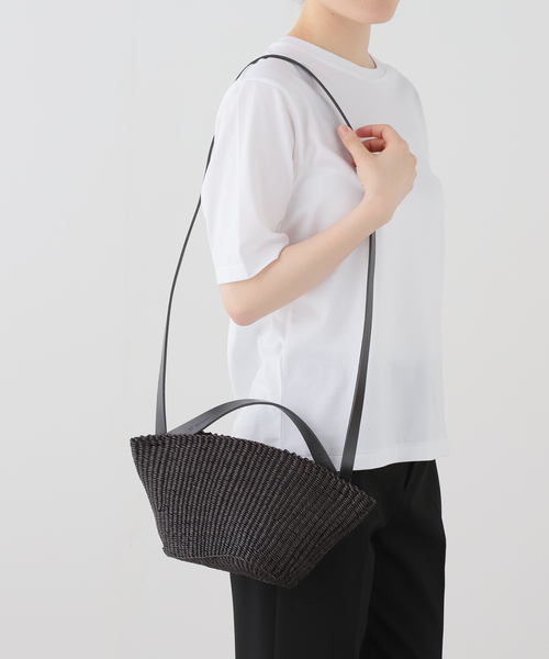 かごバッグ カゴバッグ INES BRESSAND N.34.S SMALL GOUSSE：かごバッグの画像