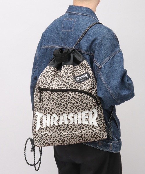 THRASHER（スラッシャー） デイバック リュック 軽量 プリントデザイン