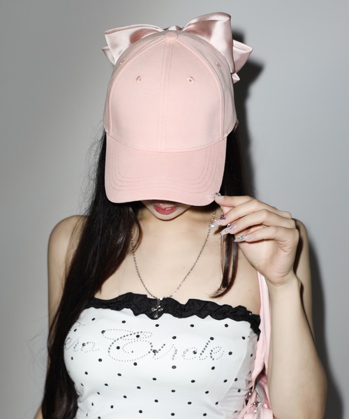 me+em select（ミームセレクト） キャップ 帽子 レディース 「 3color