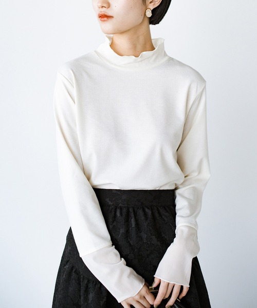 「ANNA LUNA」 長袖カットソー SMALL グリーン レディース_画像2