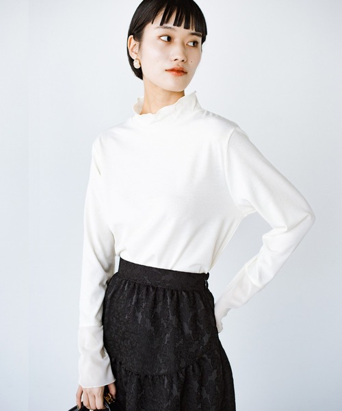 「ANNA LUNA」 長袖カットソー SMALL グリーン レディース_画像3