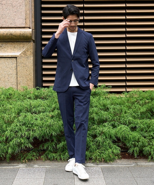 「TETE HOMME」 セットアップ MEDIUM グレー メンズ_画像6