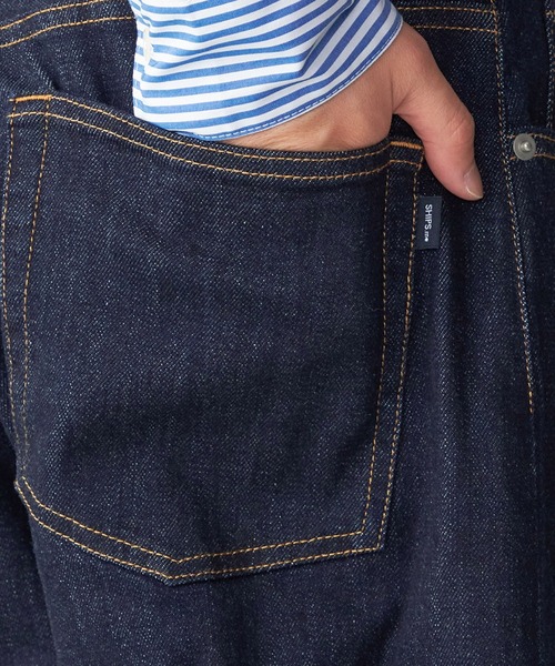「SHIPS.me」 デニムパンツ X-SMALL ネイビー メンズ_画像4