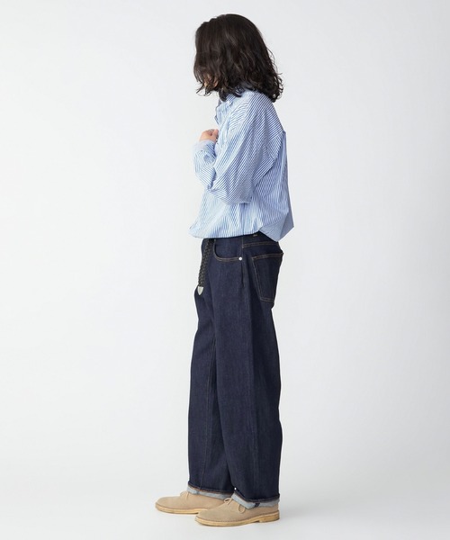 「SHIPS.me」 デニムパンツ X-SMALL ネイビー メンズ_画像6