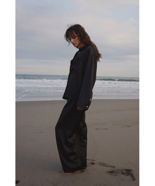 「ALEXIA STAM」 イージーパンツ S ブラック レディース_画像7