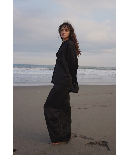 「ALEXIA STAM」 イージーパンツ S ブラック レディース_画像8