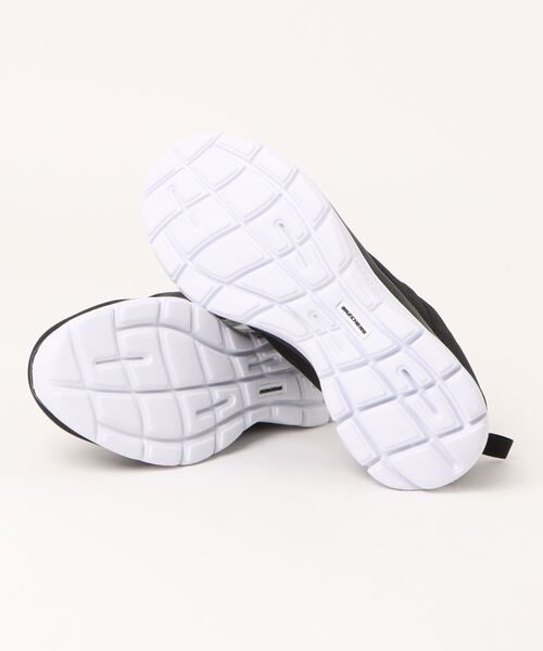 「SKECHERS」 スリッポン 23.5cm ブラック×ホワイト レディース_画像3