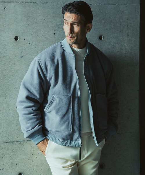 ジャケット・アウター jun hashimoto WOOL MELTON BLOUSON JH junhashimoto ブルゾン アウター JH junhashimoto(ジェイエイチ