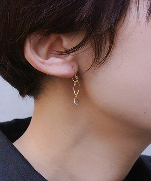 ピアス K10YG ベーシックピアス レディースの画像