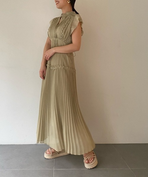ワンピース プリーツロングワンピース Zozotown Paypayモール店 通販 Paypayモール